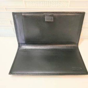 Genuine Coach Checkbook Cover